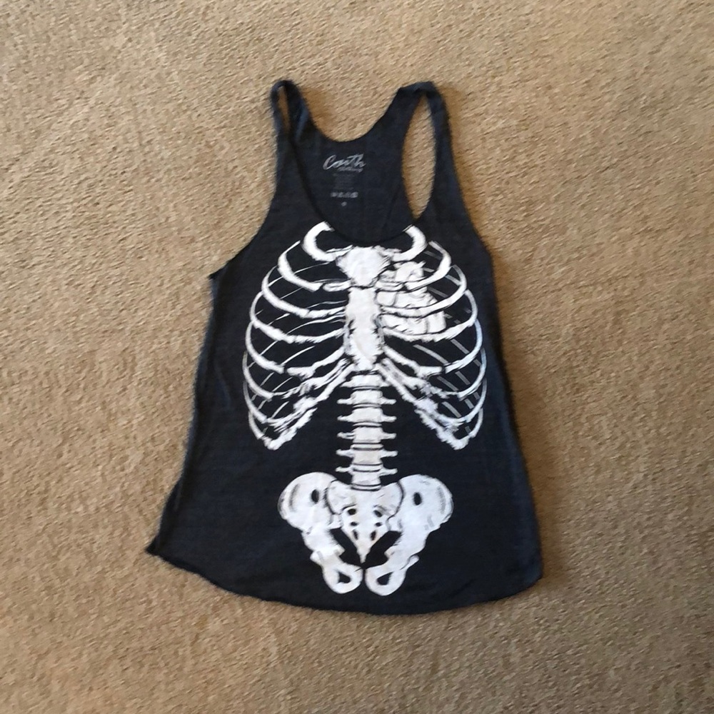 Skeleton tank top